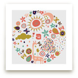 Baby Allegoria Art Prints