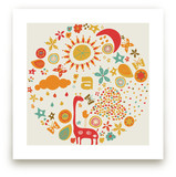 Baby Allegoria Art Prints