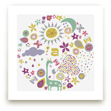 Baby Allegoria Art Prints