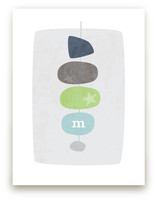 Mid-Century Monogram Art Prints
