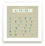 Alphabet for a Better Life Art Prints