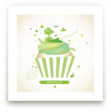 Cupcake Landscape Art Prints