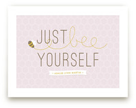 Bee Yourself Art Prints