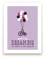 Dream Big and Believe Art Prints