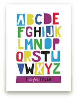 Paper Cut ABCs Art Prints