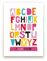 Paper Cut ABCs Art Prints