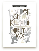 Animals Alphabet Art Prints