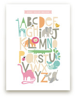Animals Alphabet Art Prints