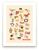 Animal A to Z Art Prints