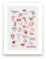Animal A to Z Art Prints