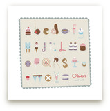 Sweet Treats Alphabet Art Prints