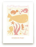 Just Keep Swimming Art Prints