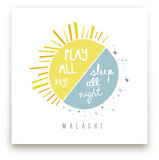 Play All Day, Sleep All Night Art Prints