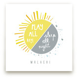 Play All Day, Sleep All Night Art Prints