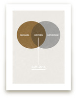 Baby Venn Diagram Art Prints