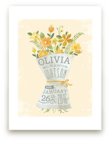 Newspaper Bouquet Art Prints