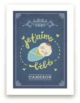 Je T'aime Bebe Art Prints