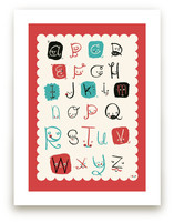 ABC Friends Art Prints