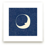 Celestial Moon Art Prints