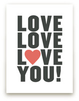 Love You! Art Prints