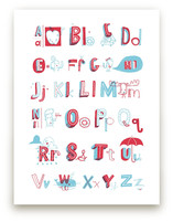 E is for Elephant Art Prints