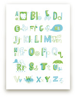 E is for Elephant Art Prints