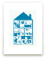 Squirrel House Art Prints