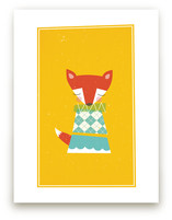 Foxy Art Prints