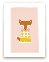 Foxy Art Prints
