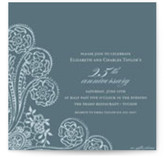 Spanish Lace Anniversary Party Invitations Cards