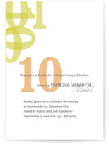 Forever Anniversary Party Invitations Cards