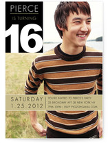 Element of a 16th Birthday Invitation Party Invitations