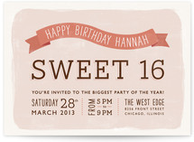 Sweet Type Party Invitations