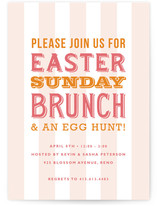 Easter Playbill Party Invitations