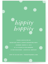 Hippity Hoppity Party Invitations