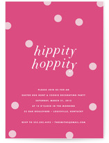 Hippity Hoppity Party Invitations