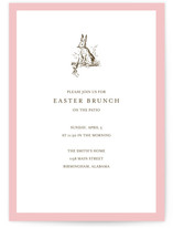 Classic Bunny Party Invitations