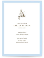 Classic Bunny Party Invitations