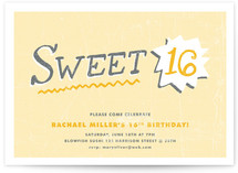 Sweet Sixteen Party Invitations