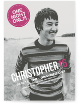 One Night Only Party Invitations
