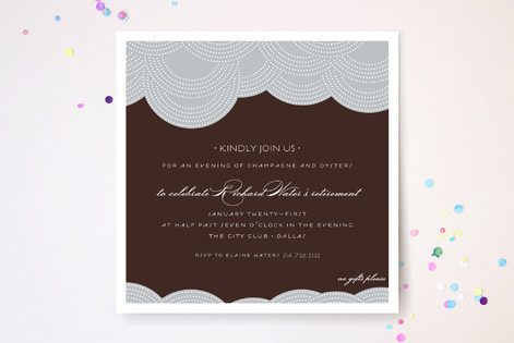 Pearls on a String Party Invitations