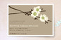 Apple Blossom Party Invitations
