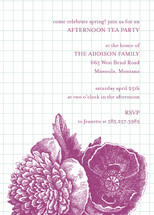 Bibliotheque Party Invitations