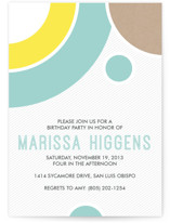 Fractions Party Invitations