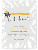 Fall Foliage Party Invitations