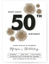 Glitter Everywhere Party Invitations