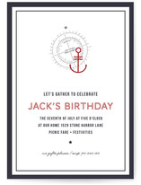 Sea Chart Too Party Invitations
