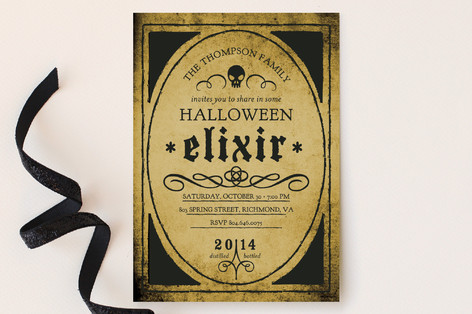 Elixir Party Invitations