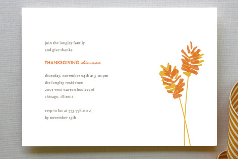 WHEATFIELD Party Invitations