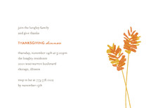 WHEATFIELD Party Invitations